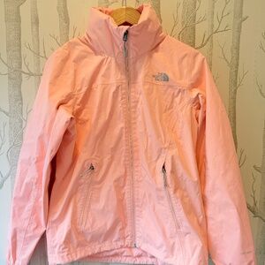 The North Face Peach Women's Rain Jacket- Medium EUC